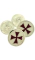 Templar Cross cufflinks