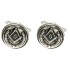 Silver Masonic Cufflinks