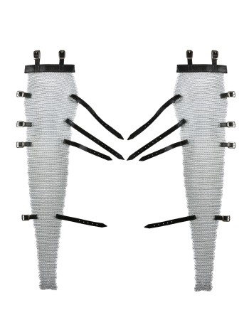 Chain mail legs chausses