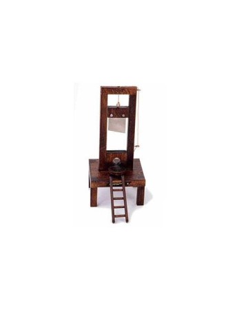 Miniature Guillotine - historical miniatures