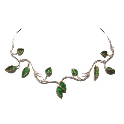Choker small leaves jointed