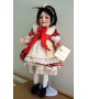Giulia, Porcelain Doll, Height 38 cm