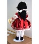 Giulia, Porcelain Doll, Height 38 cm