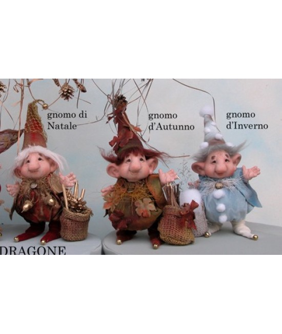 Autumn iInverno Christmas Gnome