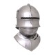 Gothic sallet with Mask, Gr. M, 1.6mm steel Gothic sallet with Mask, Gr. M, 1.6mm steel