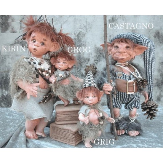 Dolls Elves: Grig and Grog