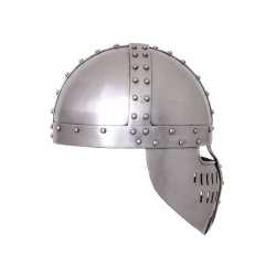 Norman spangen helmet with face plate