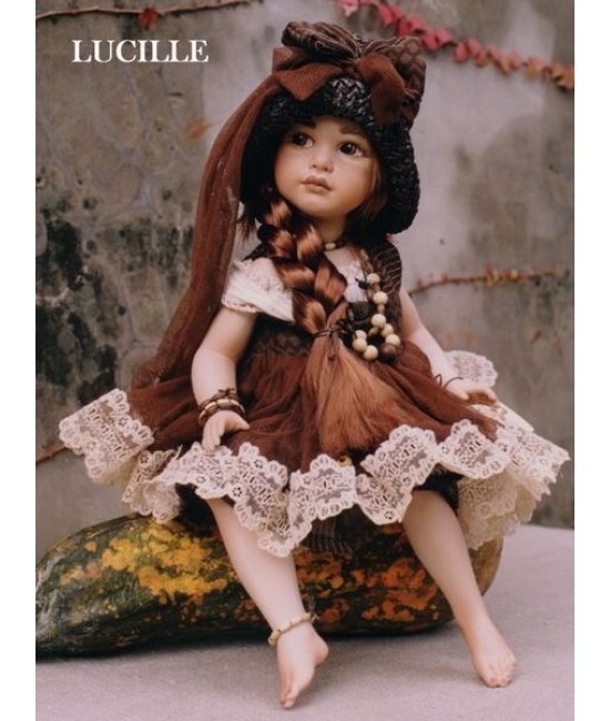 Lucille porcelain doll