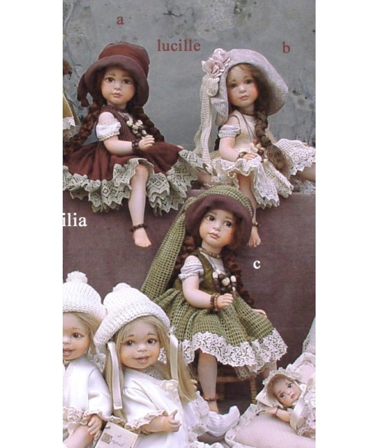 Lucille porcelain doll