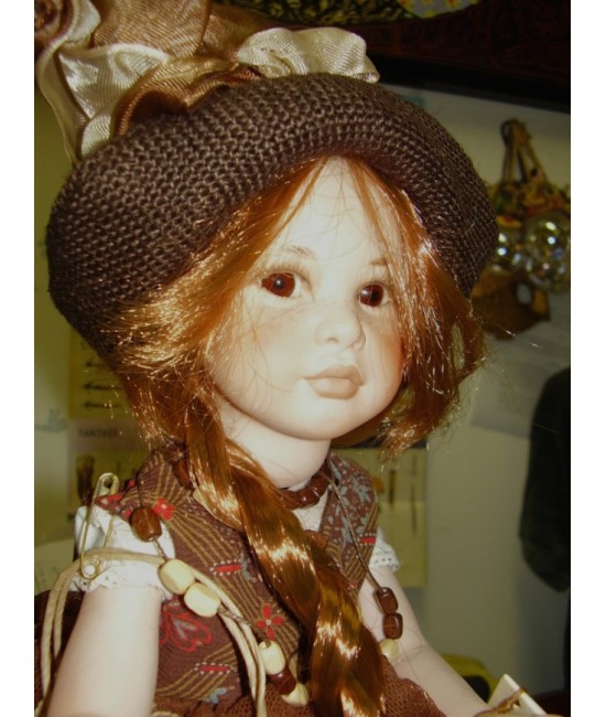 Lucille porcelain doll