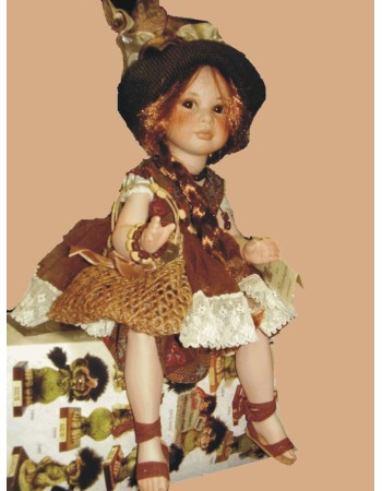 Lucille porcelain doll