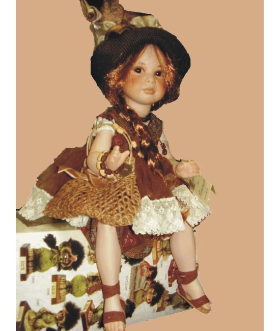 Lucille porcelain doll