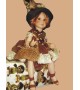 Lucille porcelain doll