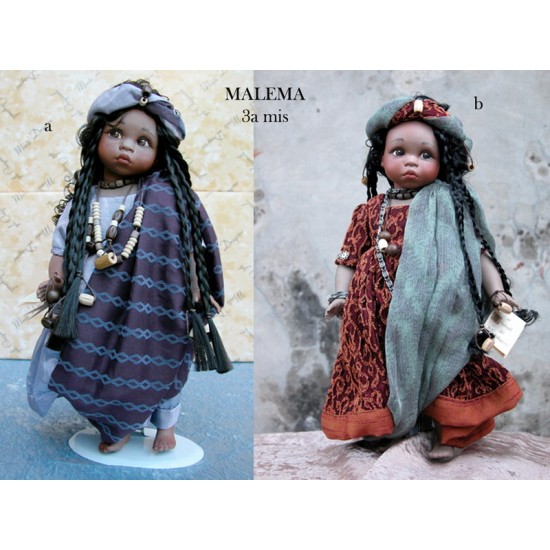 Porcelain Dolls Malema, size: 30 cm