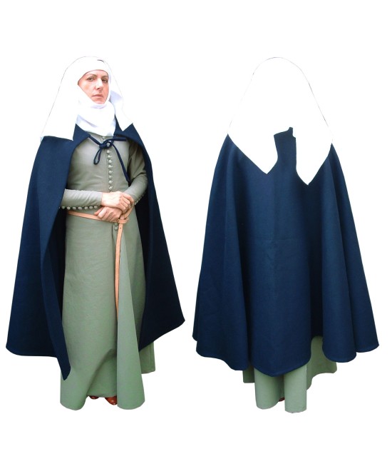 Women semicircular cloak