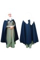 Women semicircular cloak