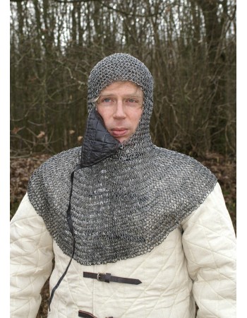 Chainmail with gorget and triangular mask