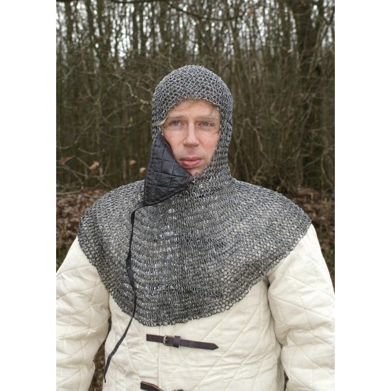 Chainmail with gorget and triangular mask