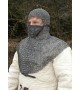 Chainmail with gorget and triangular mask