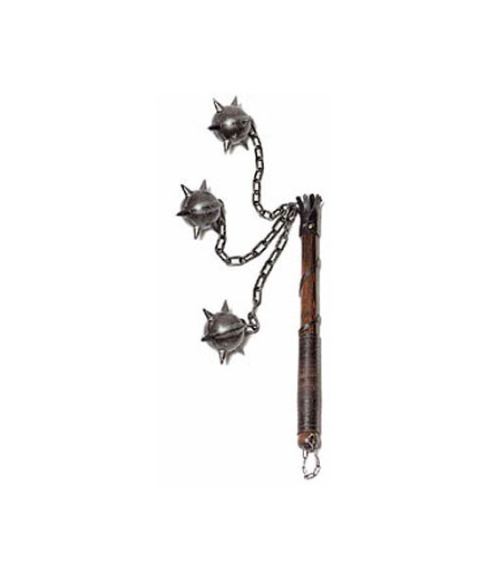 Three-head flail (iron-XIVth cen.)