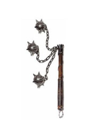 Three-head flail (iron-XIVth cen.)