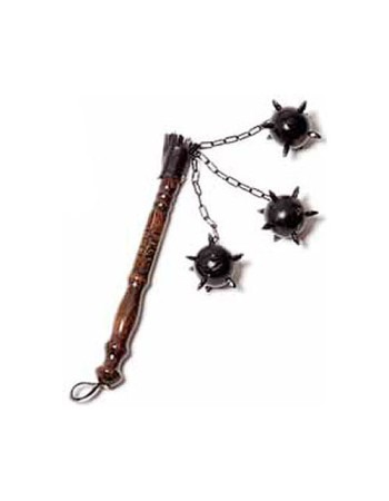 Three-head flail