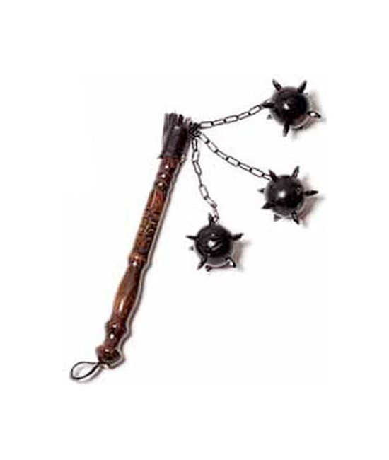 Three-head flail