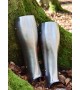 Knights greaves (pair), steel