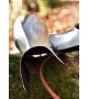 Knights greaves (pair), steel