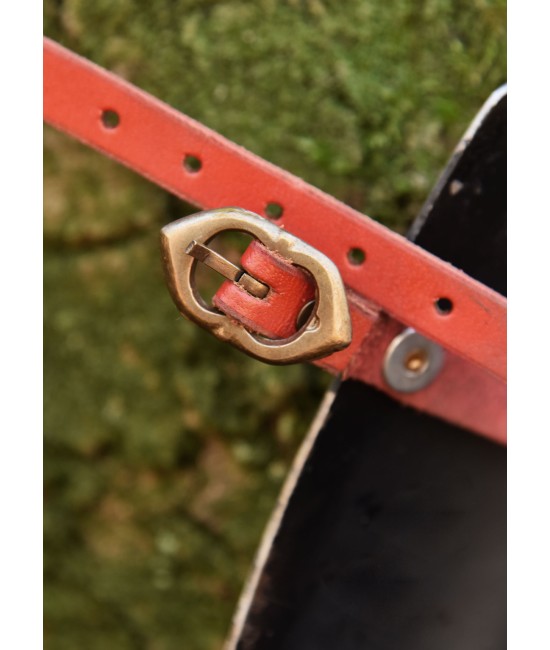 Knights greaves (pair), steel