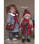 Schoolgirl Doll - Collectible Porcelain Doll - Height: 13.8 in