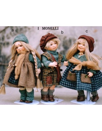 Urchins, Porcelain Dolls - Height: 28 cm