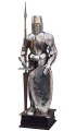 Medieval Armor Rampant Lion Shield