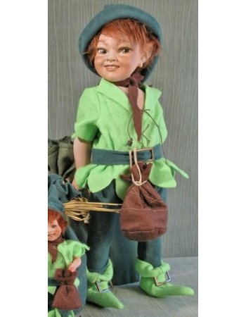 Peter Pan - Dolls porcelain fairy tales