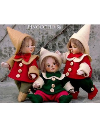 Pinocchio - Dolls porcelain fairy tales