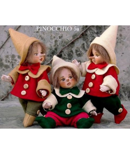 Pinocchio - Dolls porcelain fairy tales