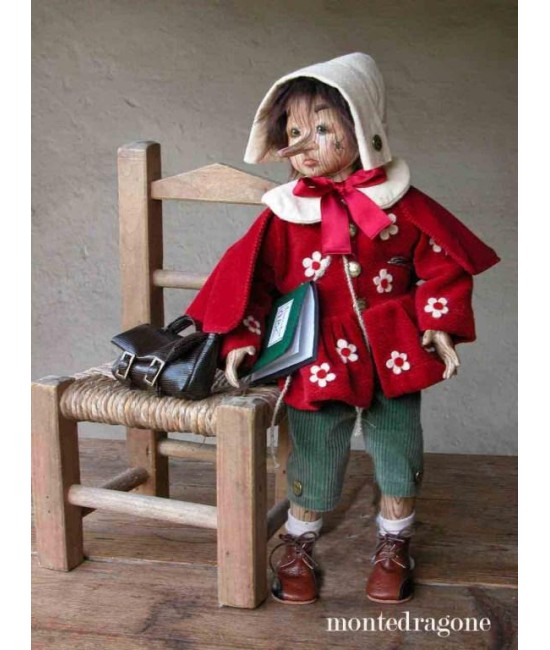 Pinocchio wood effect - Dolls porcelain fairy tales