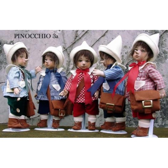 Pinocchio pupil - Dolls porcelain fairy tales