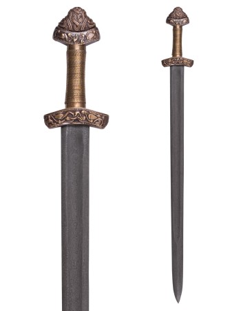 Viking Sword with Scabbard - Damascus Steel Blade