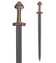Viking Sword with Scabbard - Damascus Steel Blade