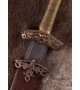 Viking Sword with Scabbard - Damascus Steel Blade