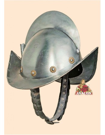Morion Helmet with Rosettes