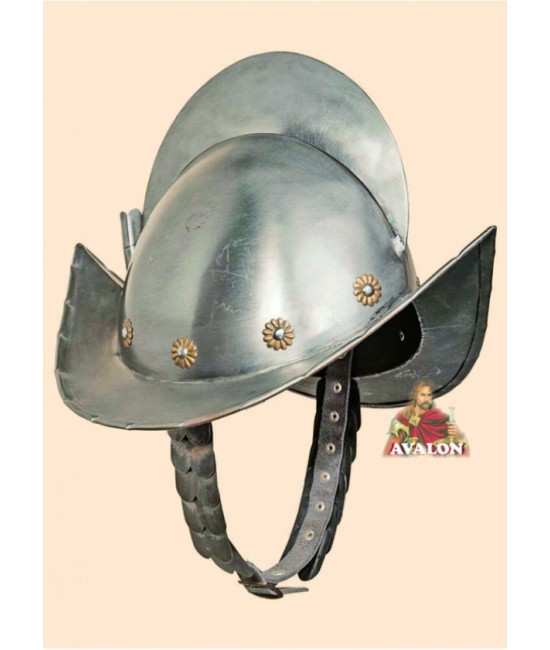 Morion Helmet with Rosettes
