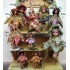 Fairies purple loosestrife - Asphodel - Porcelain Fairy Doll 8.6 in 