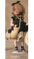 Porcelain Dolls: Sara - Size: 38 cm