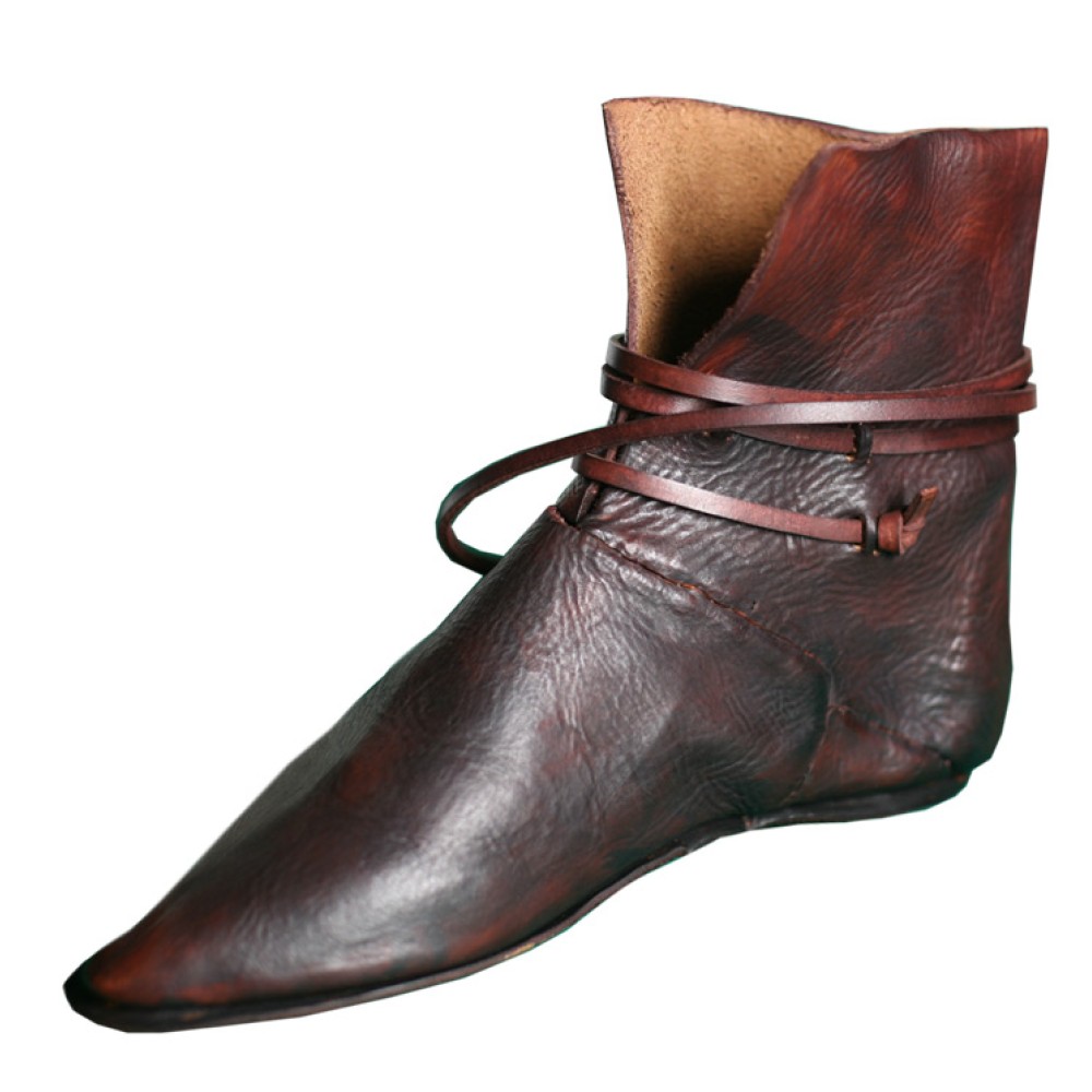Средневековые туфли. Пигаш обувь средневековья. Пулены 13 век. Средневековая обувь Ботт. Пулены Средневековая обувь.