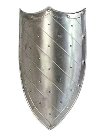 Medieval shield three-point