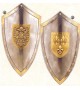 Triangular shield Anjou