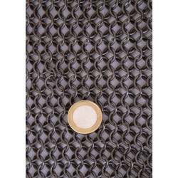 BTW Hauberk, butted spring steel, ID 8mm, natural