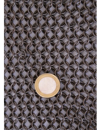 BTW Hauberk, butted spring steel, ID 8mm, natural